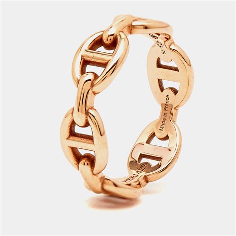 Chaîne d'Ancre Enchaînée Hermès Rings for Women.